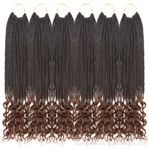 Smartbraid Goddess Box Braids Box Braid Lace Front Wigs Jumbo Braiding Hair